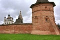 Brick Kremlin in the old town Royalty Free Stock Photo
