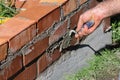 Brick layer Royalty Free Stock Photo
