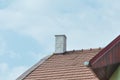 Brick-made chimney Royalty Free Stock Photo