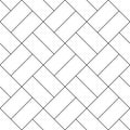 Brick parquet seamless pattern. Repeating rectangles slab surface. Tiling repeat floor. Repeated paving grid design prints