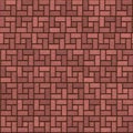 Brick pavement