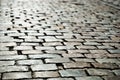 Brick pavement Royalty Free Stock Photo