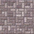 Brick pavement generated teture Royalty Free Stock Photo