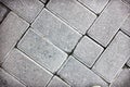 Brick paver background pattern with grey color tones