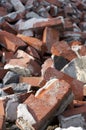 Brick pile Royalty Free Stock Photo