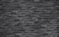 Brick shaped black wood tiles plank, seamless texture Royalty Free Stock Photo