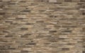 Brick shaped brown wood tiles plank, seamless texture Royalty Free Stock Photo