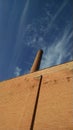 Brick smoke stack Royalty Free Stock Photo