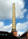 Brick smokestack Royalty Free Stock Photo