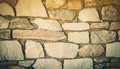 Brick stone wall stack of medieval natural stone texture background or rock strata boundary the rock seamless abstract and Royalty Free Stock Photo