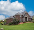 Brick Suburban Home Royalty Free Stock Photo