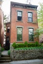 Brick Townhouse Royalty Free Stock Photo