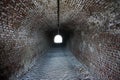 Old tunnel built of brick Royalty Free Stock Photo