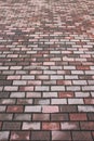 Brick Walk Way Royalty Free Stock Photo