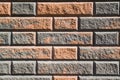 Brick wall lines detail