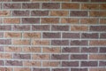 Brick wall abstract photo background in cozy warm earthy brown colors