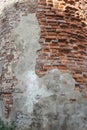 Brick wall of ancient church Royalty Free Stock Photo