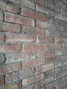 Brick wall. Antique brickwork. Vintage artistic background Royalty Free Stock Photo