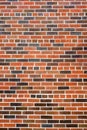 Brick wall as a rough textured and patterned abstract background Royalty Free Stock Photo