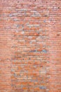 Brick wall as a rough textured and patterned abstract background Royalty Free Stock Photo
