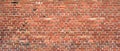 Red brick wall