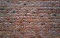 Brick wall background. Brickwall for texture or backdrop. Old brick wall of an building. Masonry of stone blocks as background Royalty Free Stock Photo