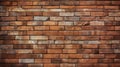 Brick wall background, cooper color grunge texture or pattern for design. Generative ai