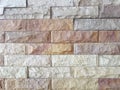 Brick wall background, Multi-colored bricks Royalty Free Stock Photo