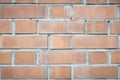 Brick wall background without plaster - seamless pattern useful for rendering
