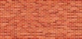 Brick wall. Brick background. Red and brown texture. Old brickwork. Pattern of building with stone and concrete. Vintage tile for