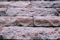 Brick wall backgrounds normal color Royalty Free Stock Photo