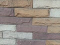 Brick wall backgrounds and textures closeup. Royalty Free Stock Photo
