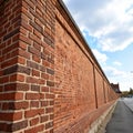 Brick wall of a building Royalty Free Stock Photo