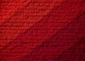 Brick wall red colour background texture, layers, concept
