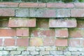 Brick wall craftsmanship. Royalty Free Stock Photo
