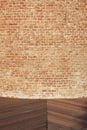 Brick wall detail