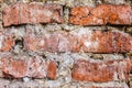 Brick Wall Detail Architecture Weathered Construction Royalty Free Stock Photo