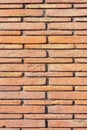 Brick wall with different bricks.