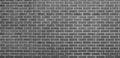 Brick wall, Gray bricks wall texture background for graphic design Royalty Free Stock Photo