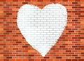 Brick wall hart