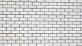 Brick wall in a house under construction Royalty Free Stock Photo