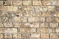 Brick wall. Old brickwork. Brick background. Texture for design Royalty Free Stock Photo