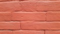Brick wall, painted brown and pink. Can be used as a background.