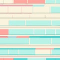 brick wall in pastel colors. Royalty Free Stock Photo
