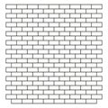 Brick wall pattern. Building texture design. Masonry construction Vector. Repeating block background. Royalty Free Stock Photo
