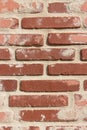 Old brick wall lit by the sun Royalty Free Stock Photo