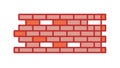 Brick Wall Pattern Vector Construction Building Material Element Design vector design Generative AI Royalty Free Stock Photo