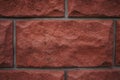 Brick wall. Red brick texture. Terracotta orange bricks. Background, background.