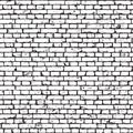Brick wall seamless grunge texture Royalty Free Stock Photo