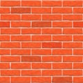 Brick wall seamless pattern background. Royalty Free Stock Photo